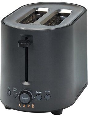 2-Slice Black 8 Shade Settings, 1.38" Extra Wide Slots for Thick Bread Toaster